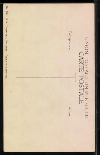 AK Madame La Duchesse de Vendome et la Princesse Genevieve d`Orleans von Belgien in Spitzenkleidern