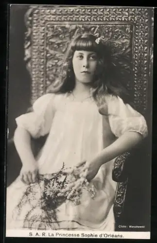 AK La Princesse Sophie d`Orléans