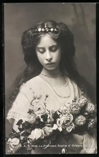 AK S. A. R. Mme La Princesse Sophie d`Orleans