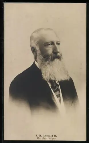 AK S. M. Leopold II. Roi des Belges