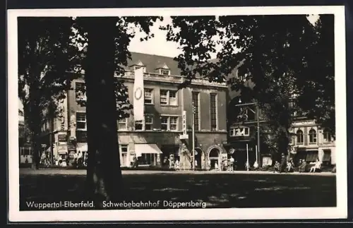 AK Wuppertal-Elberfeld, Schwebebahnhof Döppersberg