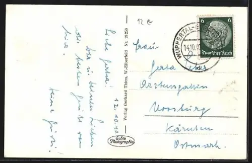 AK Wuppertal-Elberfeld, Schwebebahnhof Döppersberg