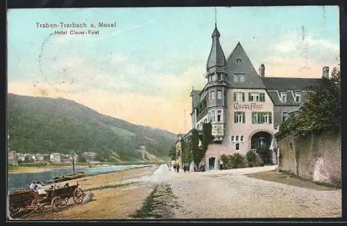 AK Traben-Trarbach a. Mosel, Hotel Claus-Faist