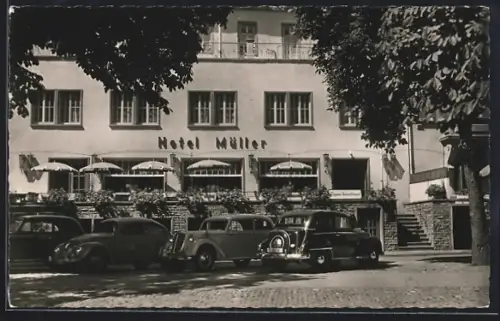 AK Cochem /Mosel, Hotel Müller, Inh. Karl Müller
