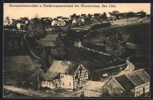 AK Neunkirchen /Cöln, Herrenwiesermühle, Niederwennerscheid