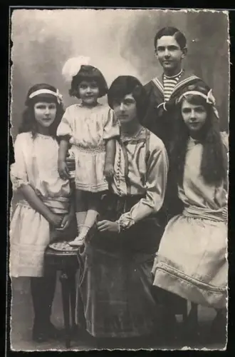 AK Kinder des Königs von Italien