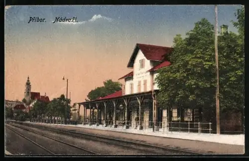 AK Pribor, Nádrazi