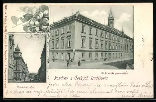 AK Ceske Budejovice, C. k. ceské gymnasium, Strelnická ulice