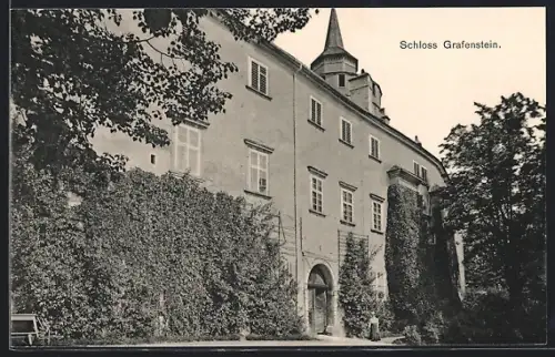 AK Grafenstein, Teilansicht vom Schloss Grafenstein
