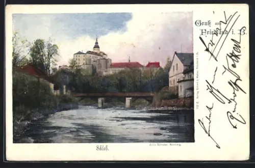AK Friedland-Frydlant, Schlossansicht