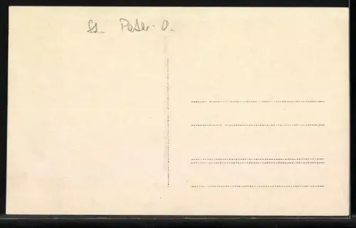 Foto-AK Männer und Frauen in Badekleidung in der Nordsee