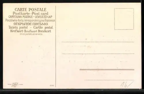 Präge-AK Weisse Taube auf Auto aus Veilchen, Blumenbild