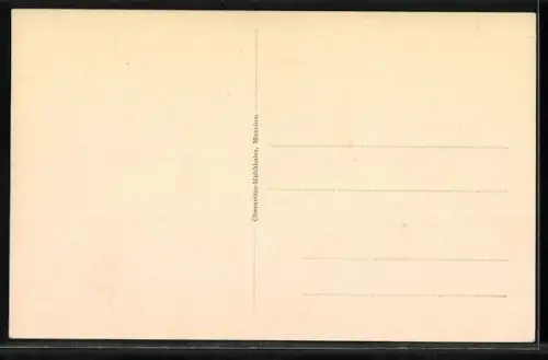 AK Goethe sitzt auf einem Stein