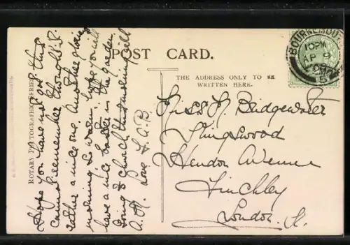 AK Kronprinz u. Prinzessin von Schweden mit ihren Kindern