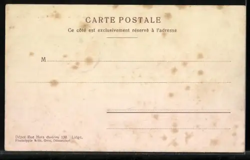 AK Liége, Exposition Universelle 1905, Pavillon de Wagons de Luxe, Chevron, Ausstellung