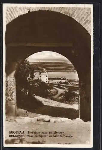 AK Belgrade, Tour Nebojcha au bord du Danube