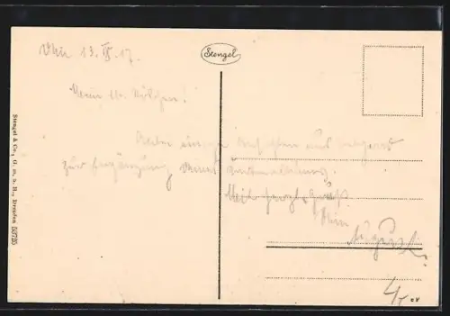 AK Belgrad, Stadtansicht vom Wasser aus, mit Ufergbäuden und Kirche