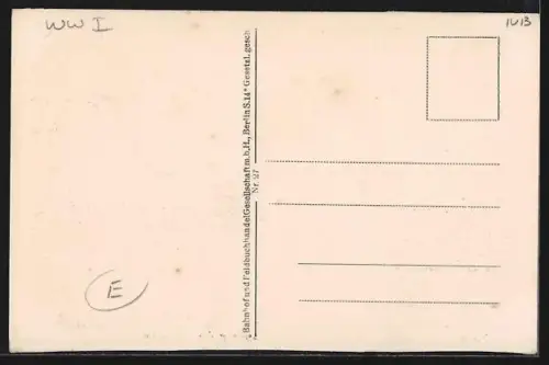 AK Nisch, Einzug der bulgarischen Soldaten in die Stadt