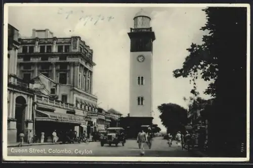 AK Colombo, Queen Street with Tower