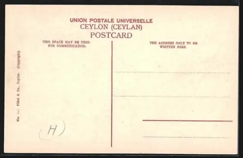 AK Colombo, G. O. H. Building, Pavillon