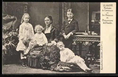 AK LL. AA. RR. Madame la Comtesse et les Princes et Princesses de Flandre