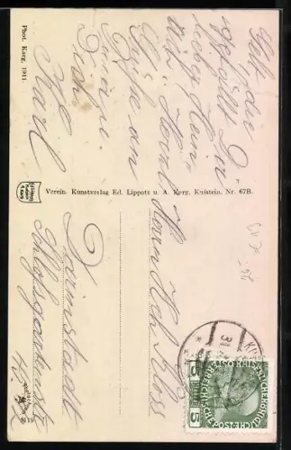 AK Unterinntaler Sennerin am Butterstampfer