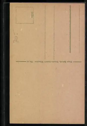 AK Frau mit Korb in Rieser-Tracht