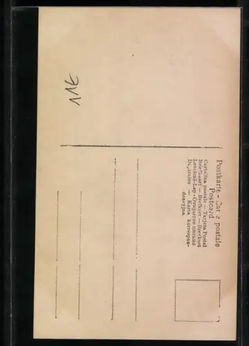 AK Portrait des Dichters Goethe