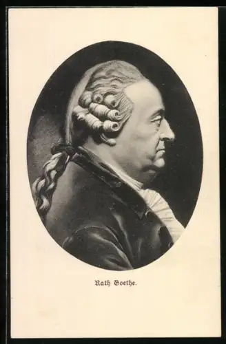 AK Rath Goethe in Seitenansicht