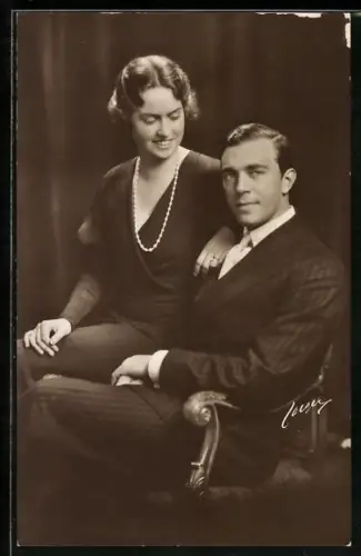 AK Prinz Gustaf Adolf und Prinzessin Sibylla von Schweden