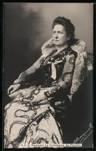 AK Adel von Belgien, S. A. R. Madame La Comtesse de Flandre