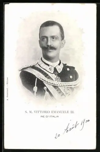 AK Victor Emanuel III von Italien