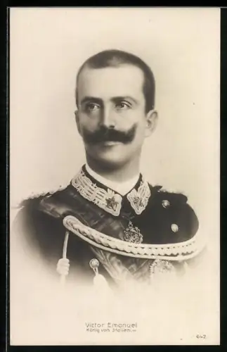 AK Victor Emanuel, König von Italien