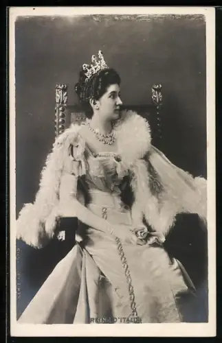 AK Reine d`Italie, Königin von Italien