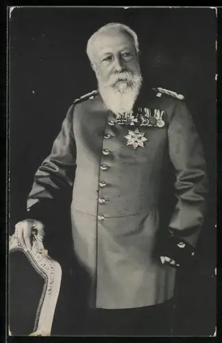 AK Grossherzog Friedrich von Baden mit Orden