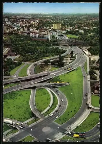 AK Berlin, Stadtautobahn am Messegelände