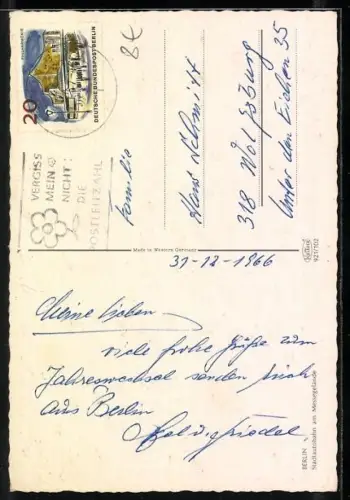 AK Berlin, Stadtautobahn am Messegelände