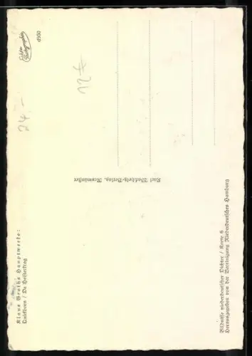 AK Portrait des Dichters Klaus Groths