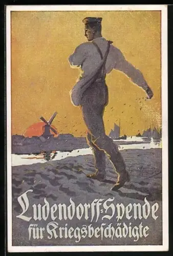 AK Ludendorff-Spende für Kriegsbeschädigte, Sämann