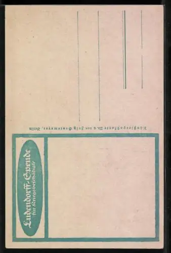 AK Ludendorff-Spende für Kriegsbeschädigte, Sämann