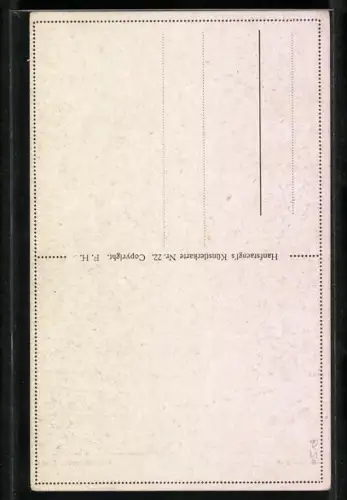 AK Mozarts erste Liebe, Mozart spielt für eine Frau Geige