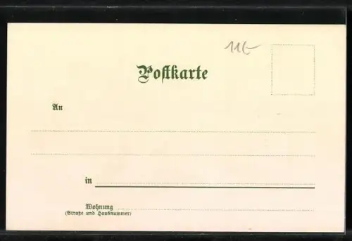 Künstler-AK T.Guggenberger: Monatsgrüsse Serie II, November, Herbstpartie, Frau vom Feld