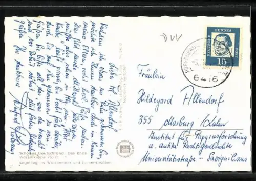 AK Segelflug ins Wolkenmeer und Sonnenstrahlen, Segelflugzeug