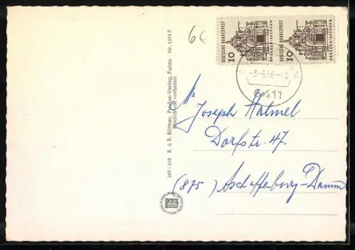 AK Wasserkuppe /Rhön, Segelflugschule, Modellflugwettbewerb