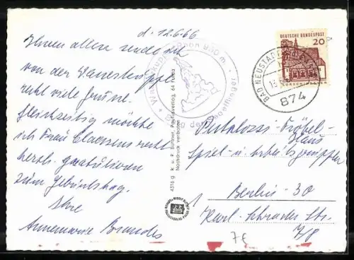 AK Wasserkuppe, Segelflugschule, Segelflieger beim Start, Fliegerdenkmal