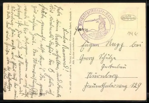 AK Start eines Zöglings zum Segelflug