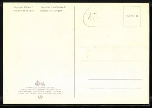 Künstler-AK Mercedes-Benz, Familienfoto mit Mercedes 1904