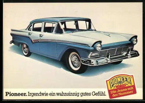 AK Auto Ford Fairlane four-door Town sedan Bj. 1957, 144PS