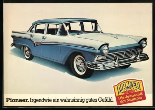 AK Auto Ford Fairlane four-door Town sedan Bj. 1957, 144PS