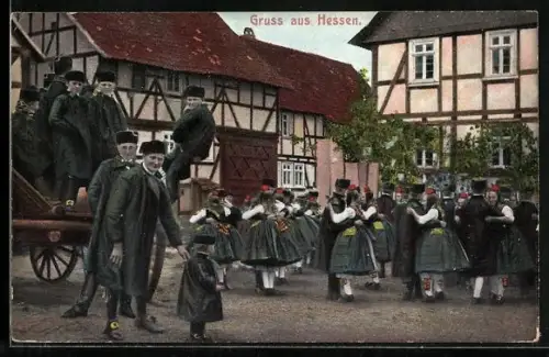 AK Tanz, hessische Trachten